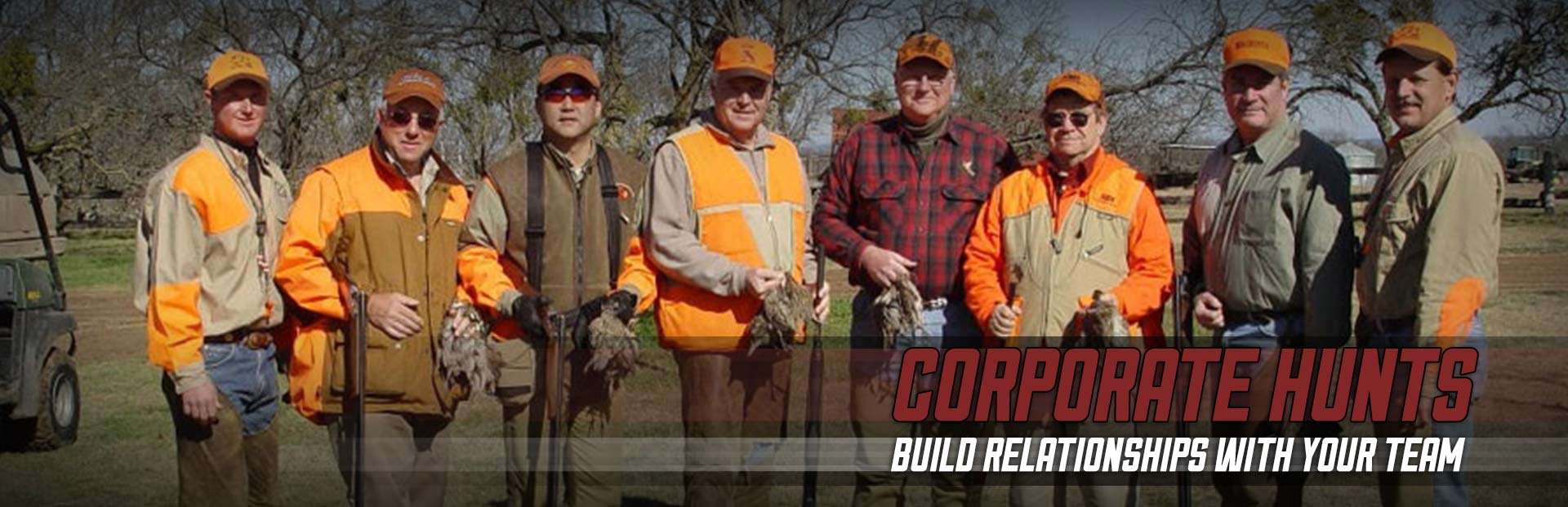 Corporate Hunts in Central Texas